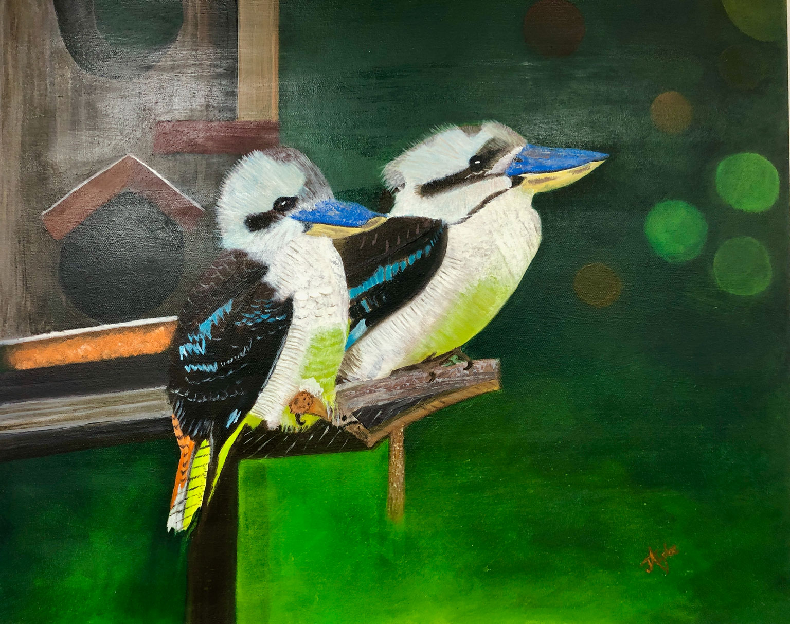 Realism, Animals,Birds Kookaburra, Australia.
